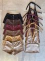 SHORT SUEDE CON CIERRE Y RECORTE – Art.541 – foto 2