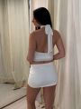 TOP TULL CUELLO ALTO PARA ATAR – ART.102 – foto 3