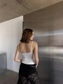 MUSCULOSA MICROFIBRA CUELLO CUADRADO CON RECORTES – ART. 118 – foto 2