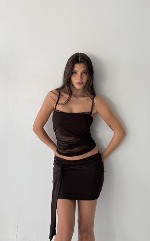 TOP TULL BRETEL CON PUNTILLA – ART.107