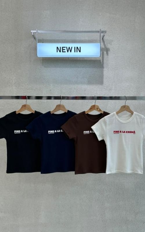 REMERA RIBB "FINS A LA CREMÀ" – ART. 132