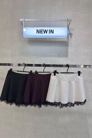 POLLERA MICROFIBRA CON SHORT Y PUNTILLA – Art.548