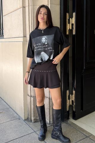 POLLERA CON VOLADOS Y TACHITAS – Art.549